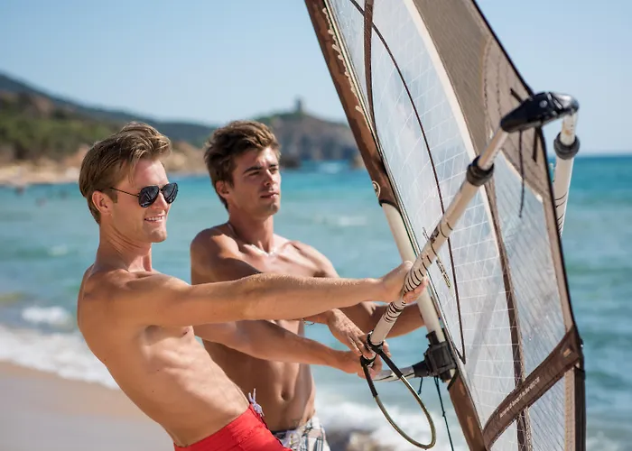 Semesteranläggning (resort) The Village Laguna Sardinia 4*